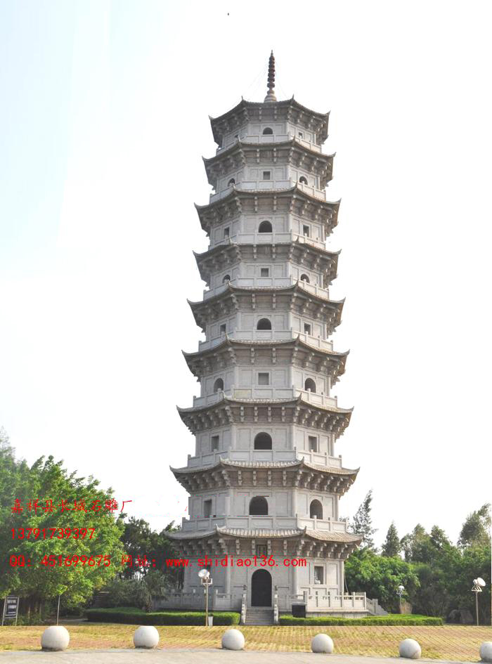 佛教石雕、寺院石塔