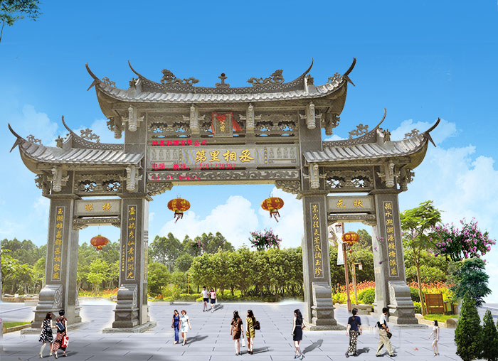 青石牌坊图片为什么*有特色